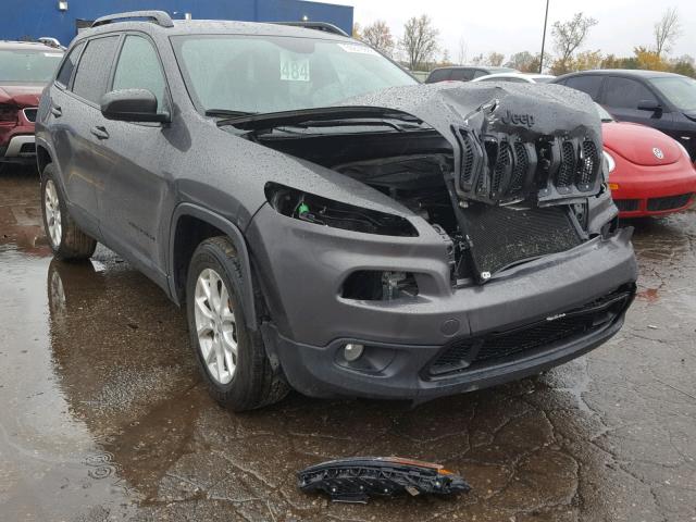 1C4PJMCS5EW297867 - 2014 JEEP CHEROKEE L GRAY photo 1