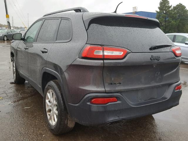 1C4PJMCS5EW297867 - 2014 JEEP CHEROKEE L GRAY photo 3