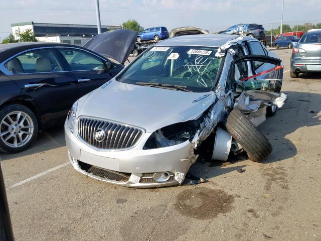 1G4PR5SK9F4109618 - 2015 BUICK VERANO CON SILVER photo 2