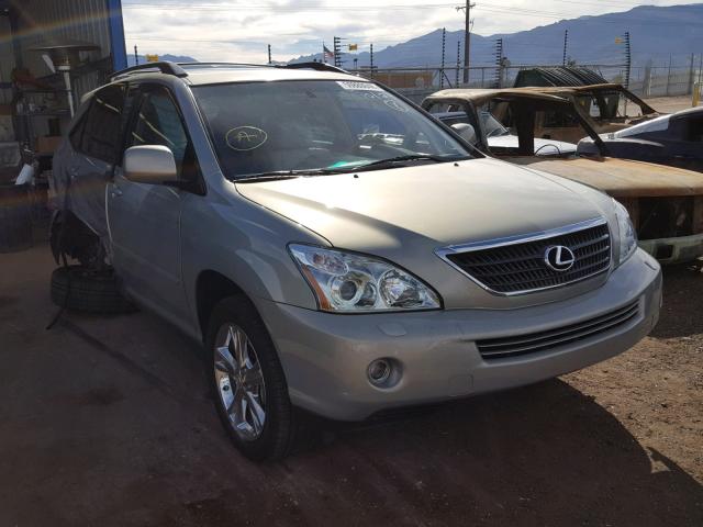 JTJHW31UX72010096 - 2007 LEXUS RX 400H SILVER photo 1