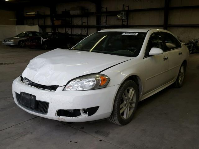 2G1WC5E36E1122965 - 2014 CHEVROLET IMPALA LIM WHITE photo 2