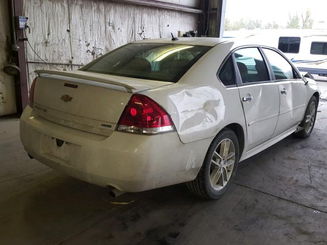 2G1WC5E36E1122965 - 2014 CHEVROLET IMPALA LIM WHITE photo 4