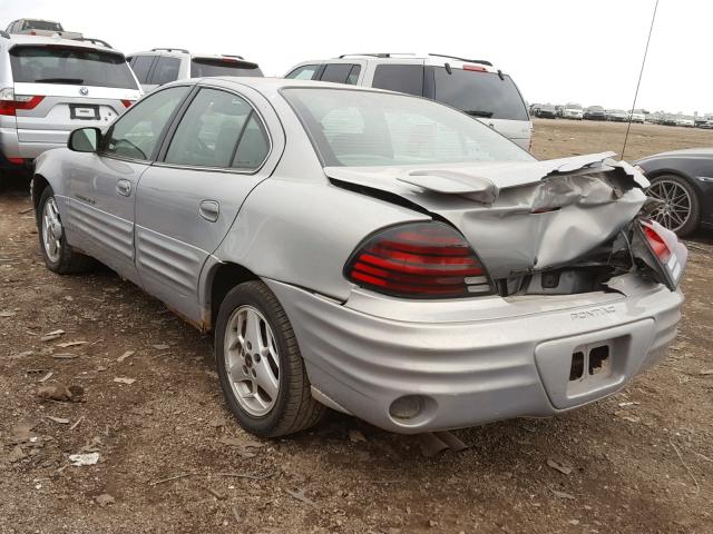 1G2NF52T1YM857591 - 2000 PONTIAC GRAND AM S SILVER photo 3