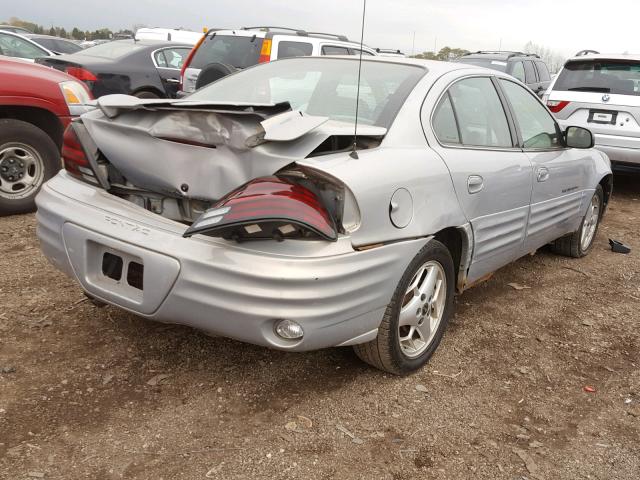 1G2NF52T1YM857591 - 2000 PONTIAC GRAND AM S SILVER photo 4