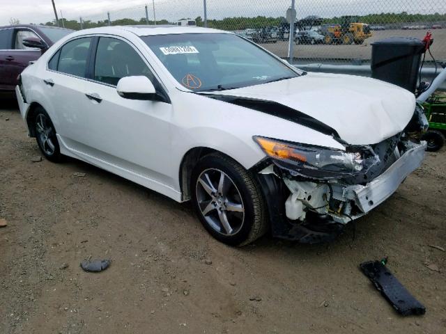 JH4CU2F80CC027503 - 2012 ACURA TSX SE WHITE photo 1