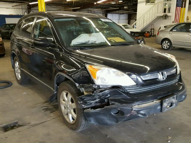 JHLRE48739C024924 - 2009 HONDA CR-V EXL BLACK photo 1