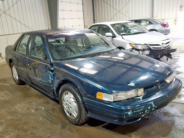 1G3WH52M9VF302133 - 1997 OLDSMOBILE CUTLASS SU BLUE photo 1