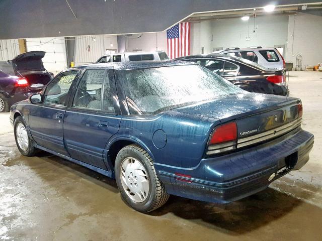 1G3WH52M9VF302133 - 1997 OLDSMOBILE CUTLASS SU BLUE photo 3