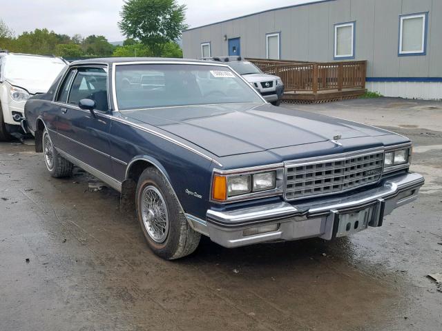 1G1BN47H5FH109358 - 1985 CHEVROLET CAPRICE CL BLUE photo 1