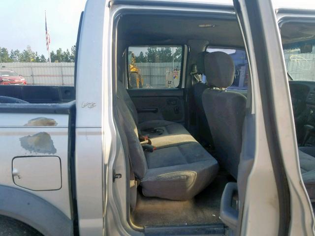 1N6ED27T4YC318863 - 2000 NISSAN FRONTIER C SILVER photo 6