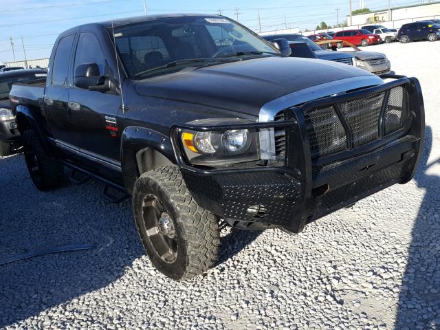 3D7KS28A68G120460 - 2008 DODGE RAM 2500 S BLACK photo 1