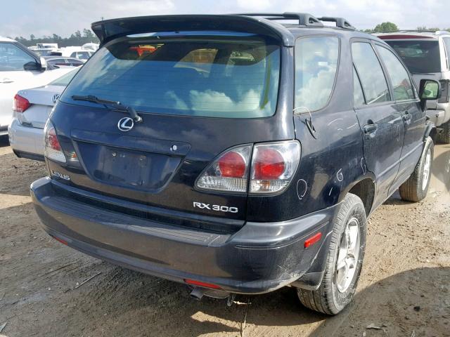 JTJGF10U920121759 - 2002 LEXUS RX 300 BLACK photo 4