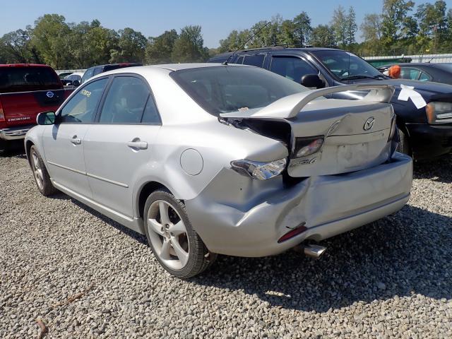 1YVHP80C575M33182 - 2007 MAZDA 6I SPORT SILVER photo 3