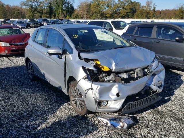 JHMGK5H7XGX017573 - 2016 HONDA FIT EX SILVER photo 1