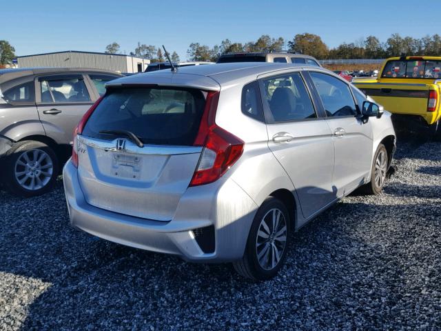 JHMGK5H7XGX017573 - 2016 HONDA FIT EX SILVER photo 4