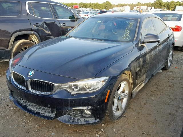 WBA4B1C52GG242120 - 2016 BMW 435 I BLACK photo 2