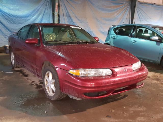 1G3NL52E62C194330 - 2002 OLDSMOBILE ALERO GL RED photo 1