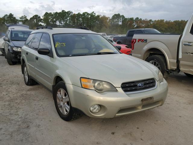 4S4BP61C057338833 - 2005 SUBARU LEGACY OUT GOLD photo 1