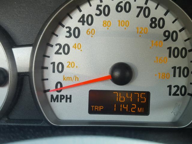 1G8AW12FX4Z211356 - 2004 SATURN ION LEVEL RED photo 8