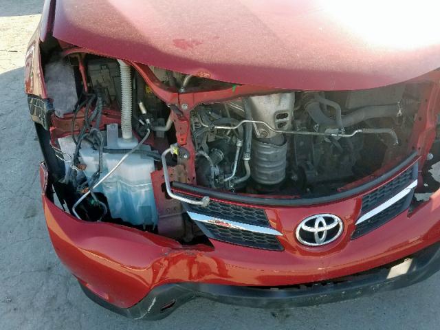 2T3YFREV4EW085258 - 2014 TOYOTA RAV4 LIMIT RED photo 9