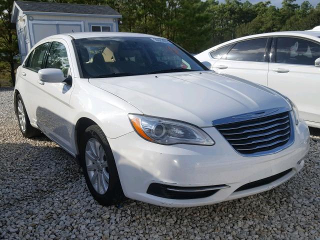 1C3CCBBB1DN673746 - 2013 CHRYSLER 200 TOURIN WHITE photo 1