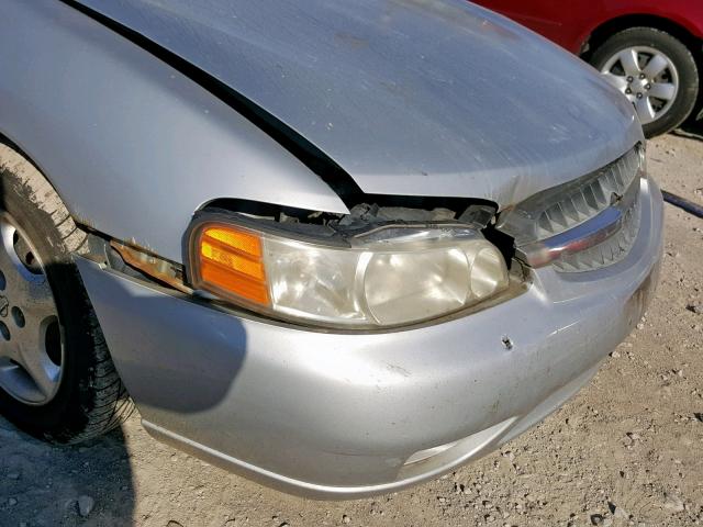 1N4DL01D6YC211763 - 2000 NISSAN ALTIMA XE SILVER photo 9