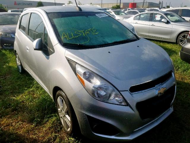 KL8CA6S9XFC759537 - 2015 CHEVROLET SPARK LS SILVER photo 1