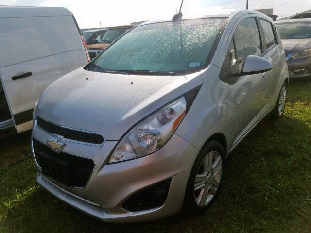 KL8CA6S9XFC759537 - 2015 CHEVROLET SPARK LS SILVER photo 2