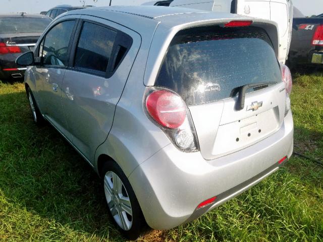 KL8CA6S9XFC759537 - 2015 CHEVROLET SPARK LS SILVER photo 3