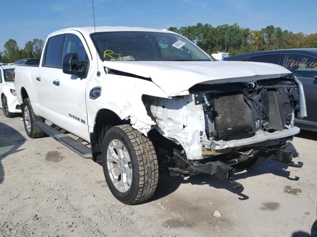 1N6BA1F40HN549215 - 2017 NISSAN TITAN XD S WHITE photo 1