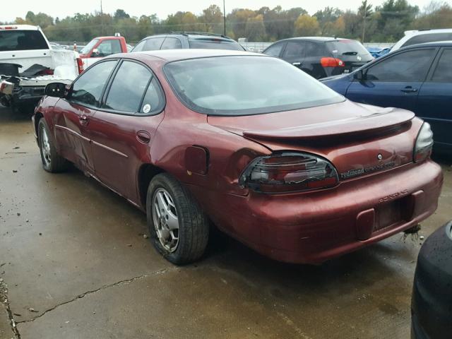 1G2WK52J93F167339 - 2003 PONTIAC GRAND PRIX Марун фото 3