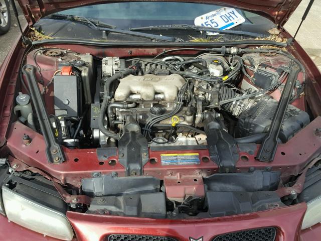 1G2WK52J93F167339 - 2003 PONTIAC GRAND PRIX Марун фото 7