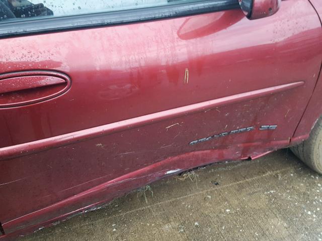 1G2WK52J93F167339 - 2003 PONTIAC GRAND PRIX Марун фото 9