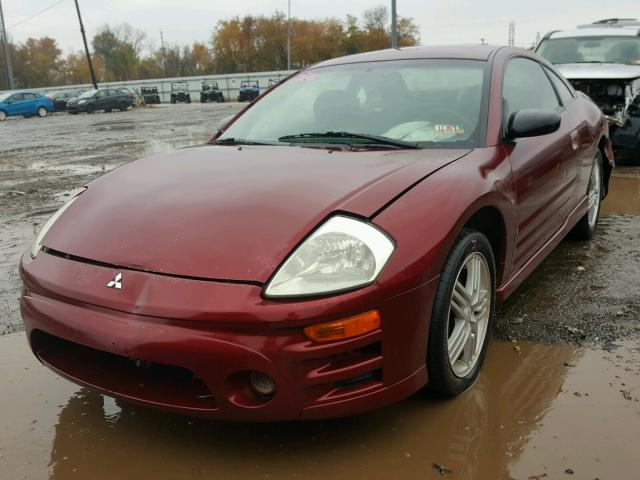 4A3ACE4H33E127694 - 2003 MITSUBISHI ECLIPSE GT MAROON photo 2