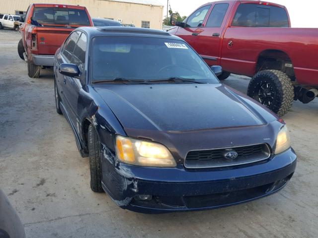 4S3BE646245200401 - 2004 SUBARU LEGACY GT BLUE photo 1