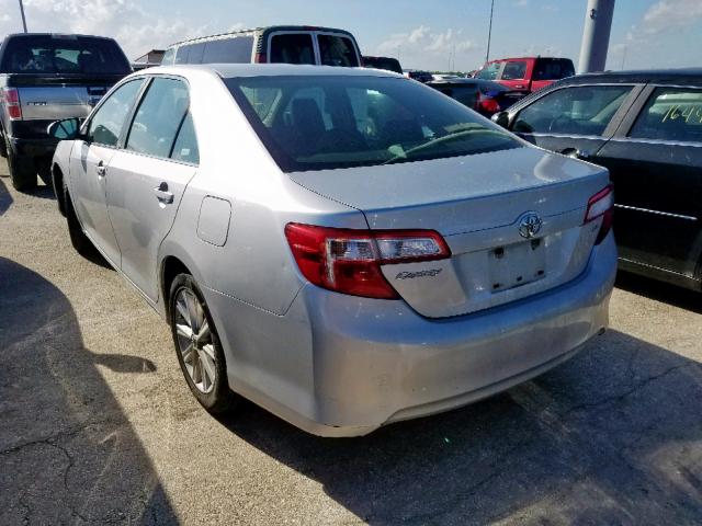 4T1BF1FK6CU053400 - 2012 TOYOTA CAMRY BASE SILVER photo 3