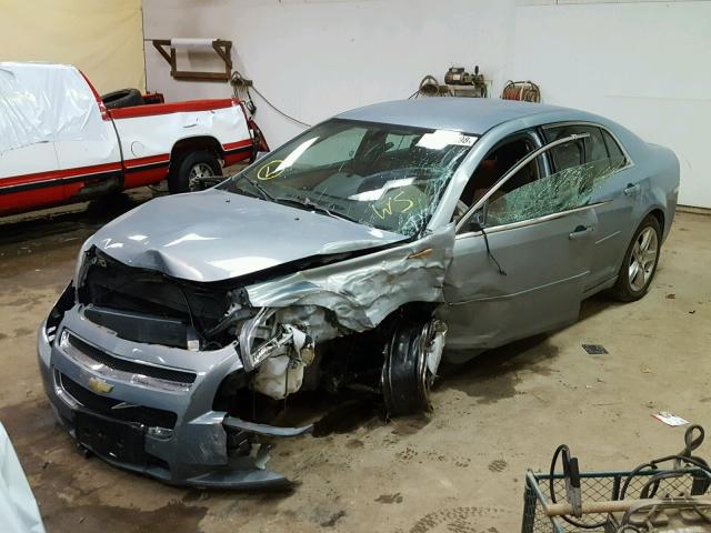 1G1ZG57B694173141 - 2009 CHEVROLET MALIBU LS Көк фото 2