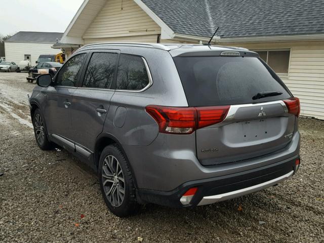 JA4JZ4AX9GZ010233 - 2016 MITSUBISHI OUTLANDER GRAY photo 3