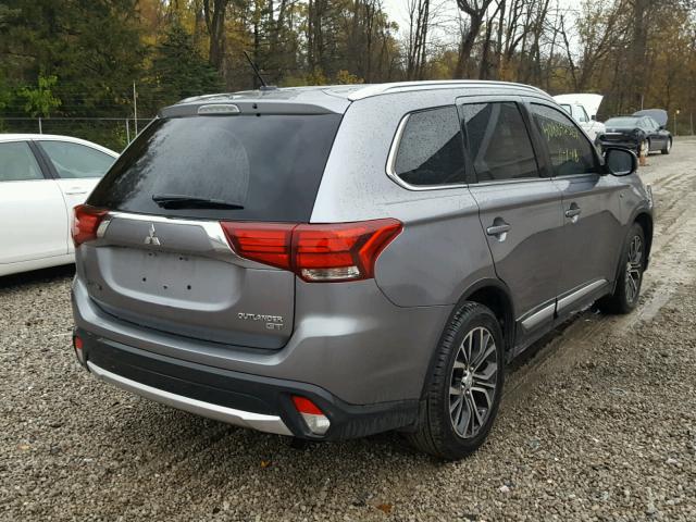 JA4JZ4AX9GZ010233 - 2016 MITSUBISHI OUTLANDER GRAY photo 4