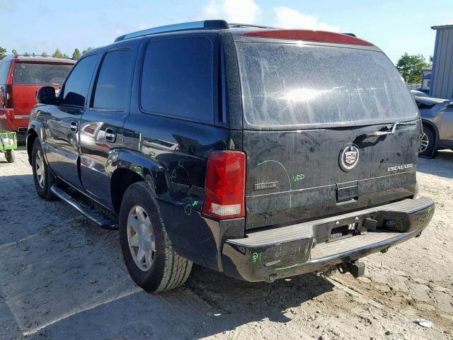 1GYEC63T52R147428 - 2002 CADILLAC ESCALADE L BLACK photo 3