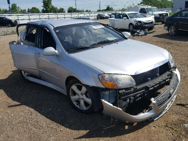 KNAFE121875005335 - 2007 KIA SPECTRA EX SILVER photo 1