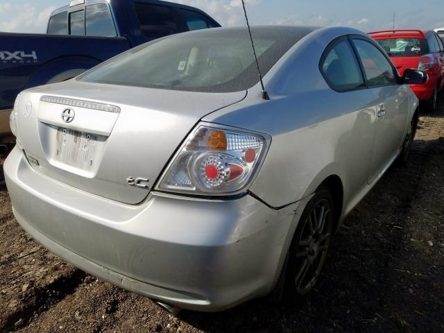 JTKDE167160068502 - 2006 TOYOTA SCION TC ვერცხლისფერი ფოტო 4