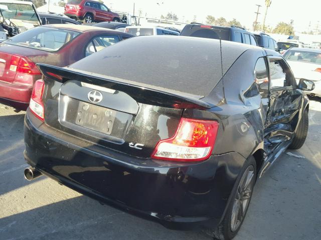 JTKJF5C70D3056817 - 2013 TOYOTA SCION TC 黑色 照片 4