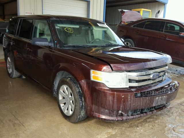 2FMGK5BCXABA98561 - 2010 FORD FLEX SE BROWN photo 1