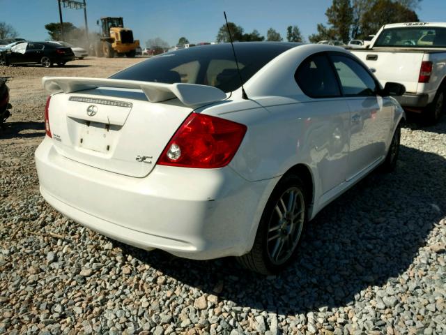 JTKDE167870170249 - 2007 TOYOTA SCION TC WHITE photo 4
