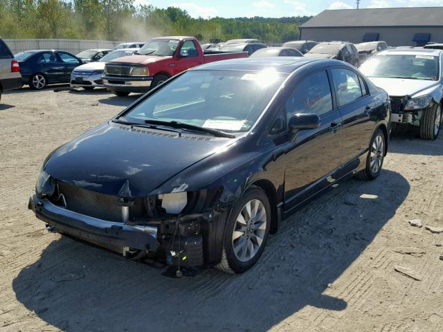 2HGFA1F97AH505227 - 2010 HONDA CIVIC EXL 黑色 照片 2