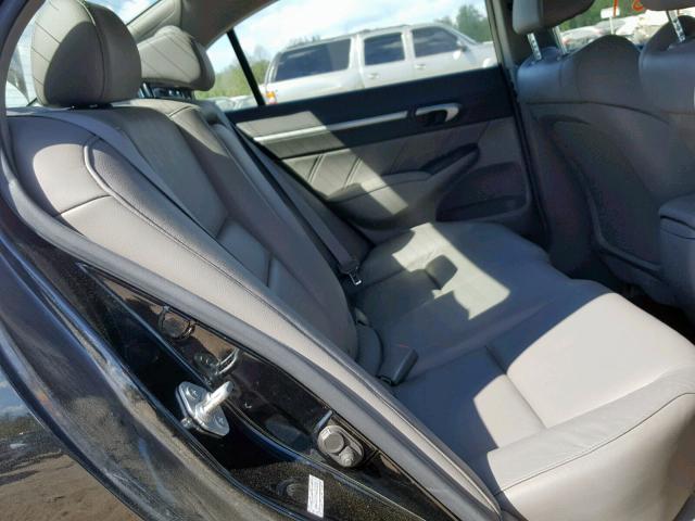 2HGFA1F97AH505227 - 2010 HONDA CIVIC EXL 黑色 照片 6