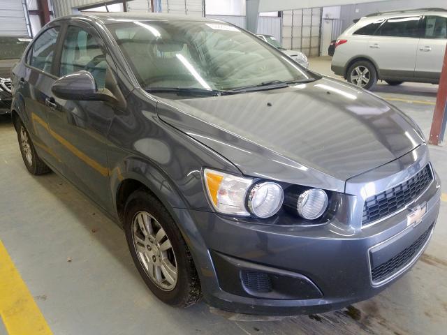 1G1JA5SH6C4231931 - 2012 CHEVROLET SONIC LS GRAY photo 1