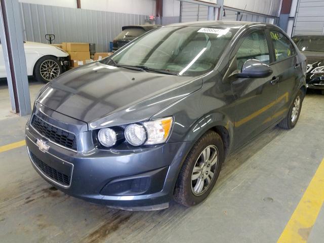 1G1JA5SH6C4231931 - 2012 CHEVROLET SONIC LS GRAY photo 2