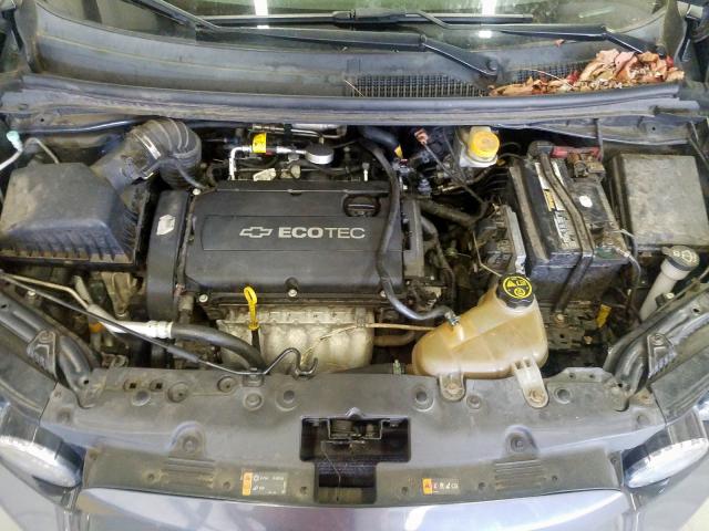 1G1JA5SH6C4231931 - 2012 CHEVROLET SONIC LS GRAY photo 7